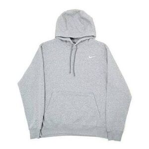Nike Men's Light Gray Hoodie